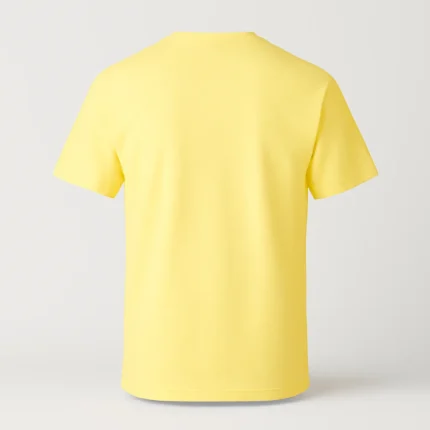 Plain Cotton Tshirt yellow