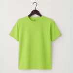 Plain cotton tshirt olive green
