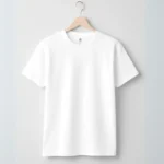 Plain Cotton Tshirt white