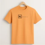 Authentic T-shirt front view – classic cotton fit