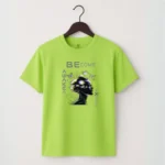 Awaken Graphic T-shirts Light Olive green