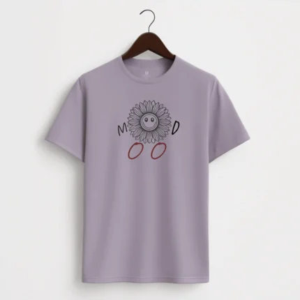 Happy Flower Print Tshirt