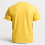 Plain t-shirts men women in cotton blend 3D back